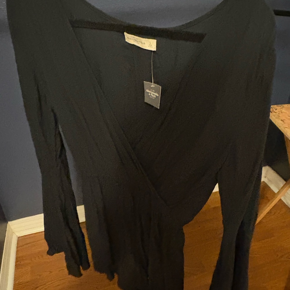 Abercrombie & Fitch Elegant Black jumper short